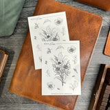 Petal Sketches Sticker Sheet | Sketch Collection